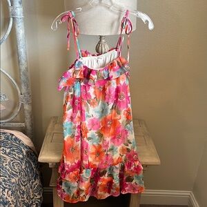 Floral Ruffle Dress